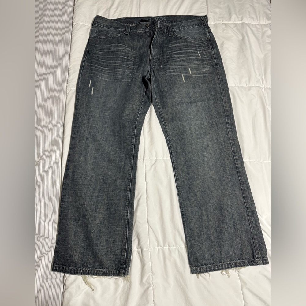 Helix Men's Relaxed Fit Gray Jeans